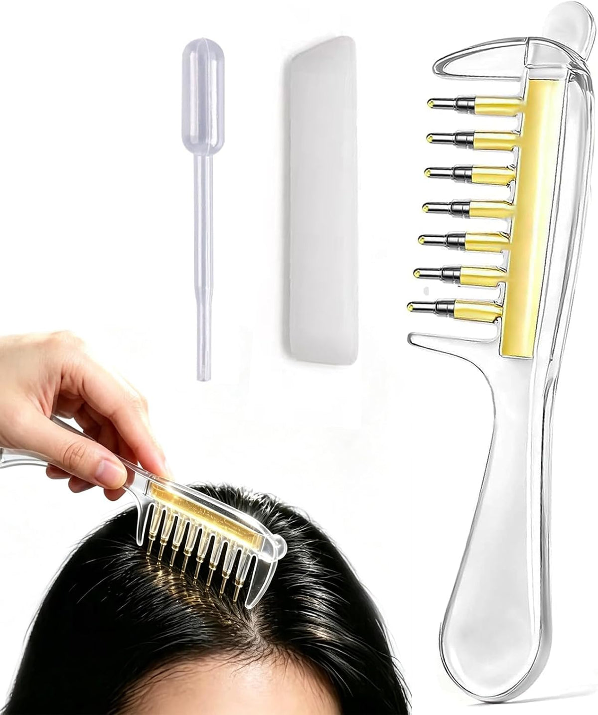 Scalp Oil & Serum Applicator Comb