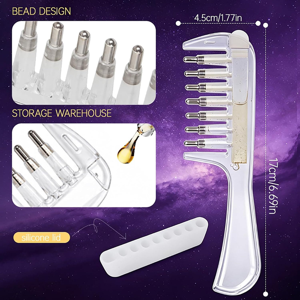 Scalp Oil & Serum Applicator Comb
