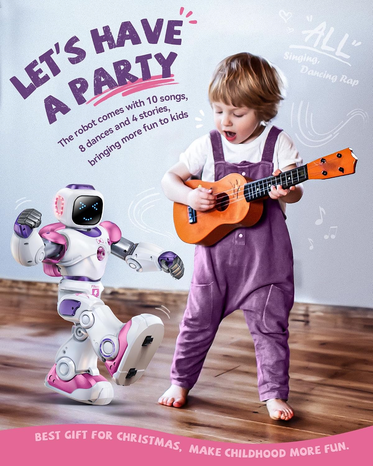 Ruko 1088 Smart Robot — Programmable RC Robot with Voice and App Control